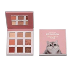 Load image into Gallery viewer, 6-colour cat eyeshadow palette with mirror