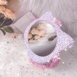 Load image into Gallery viewer, Hello Kitty rhinestone vanity mirror