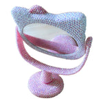 Load image into Gallery viewer, Hello Kitty rhinestone vanity mirror