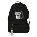 Load image into Gallery viewer, Neko Atsume cat backpack - black