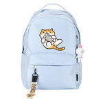 Load image into Gallery viewer, Neko Atsume cat backpack - blue