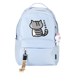 Load image into Gallery viewer, Neko Atsume cat backpack - blue