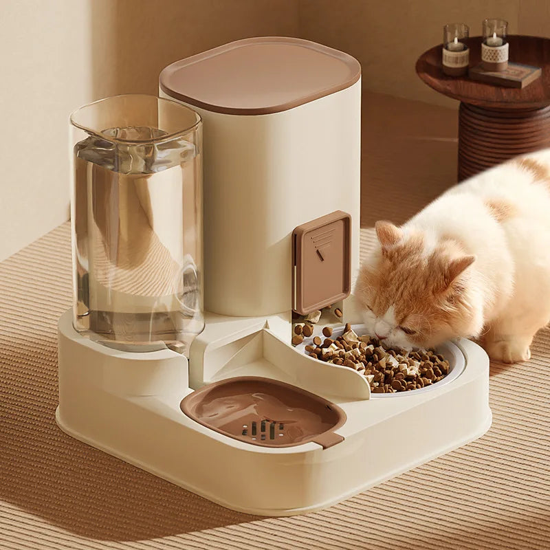 Cat Water & Food Dispenser