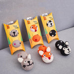 Load image into Gallery viewer, FOFOS Wool Buddy Felt Cat Toy With Bell
