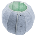 Fold & Hide Felt Cat Tunnel Bed Green