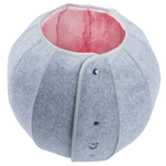 Load image into Gallery viewer, Fold &amp; Hide Felt Cat Tunnel Bed
