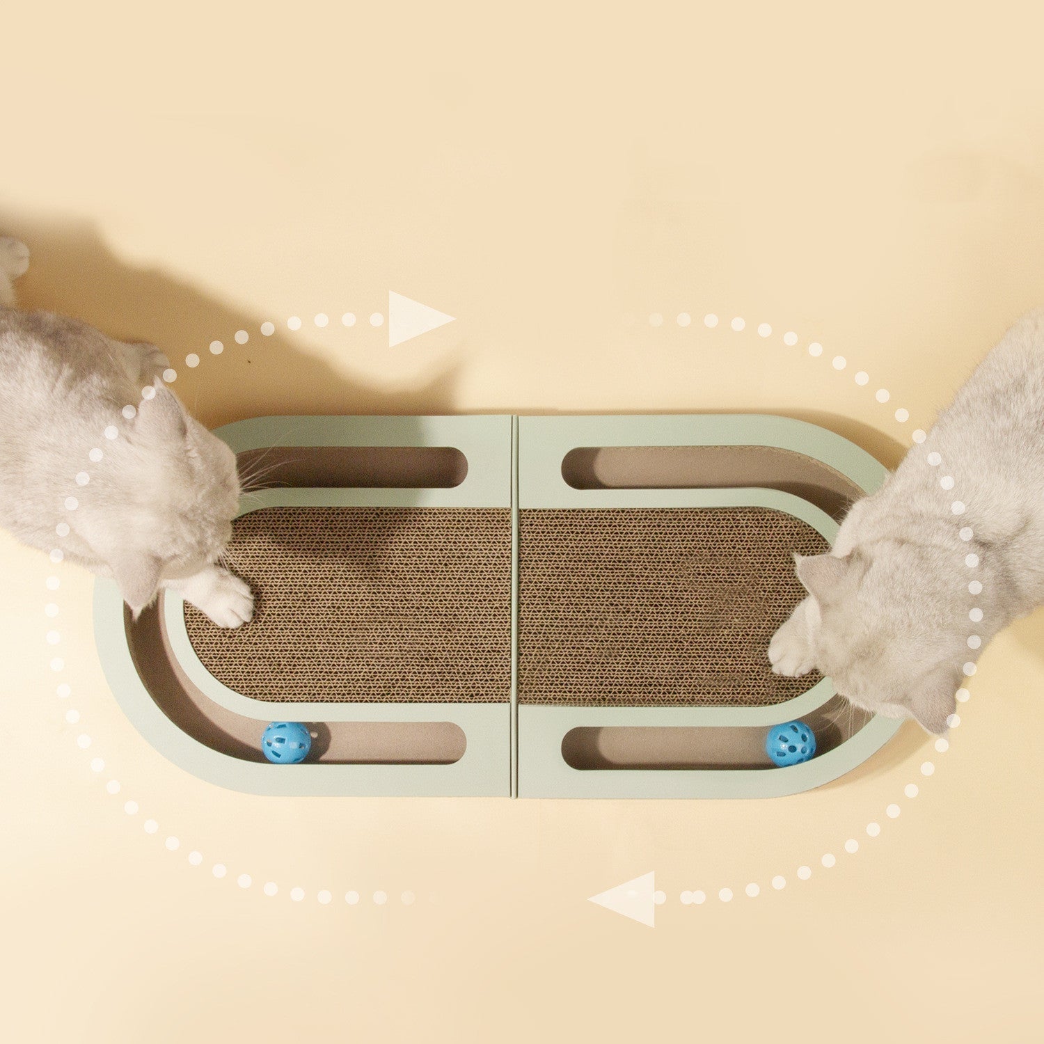 Fold & Play Interactive Cat Scratcher