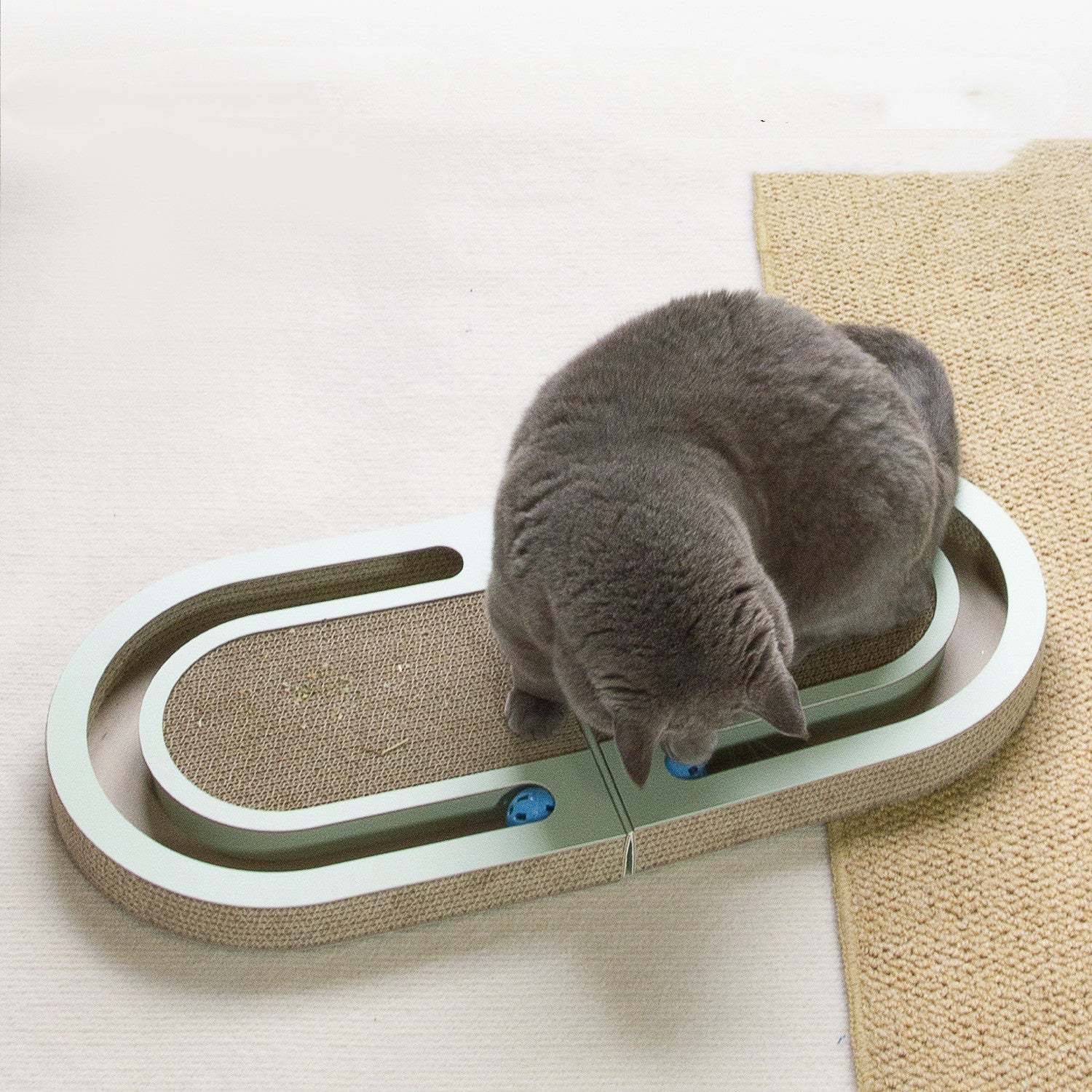 Fold & Play Interactive Cat Scratcher