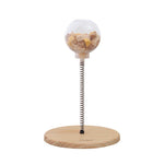 Load image into Gallery viewer, Interactive Wooden Cat Puzzle Feeder System
