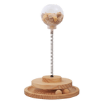 Load image into Gallery viewer, Interactive Wooden Cat Puzzle Feeder System
