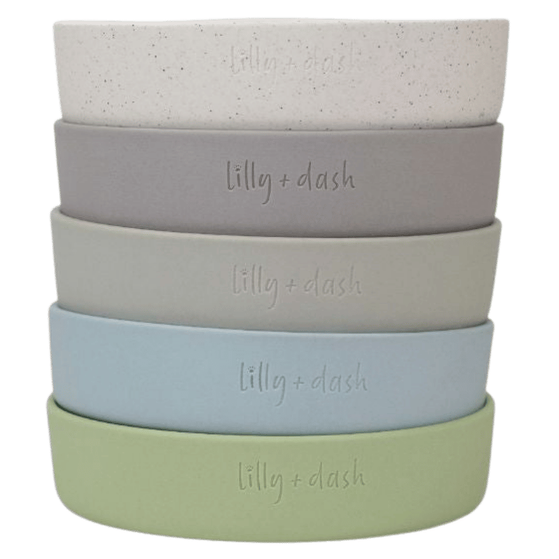 Lilly + Dash Soft Glaze Ceramic Cat Bowl
