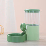 Load image into Gallery viewer, Manual Portion-Control Cat Food Dispenser Sage Green
