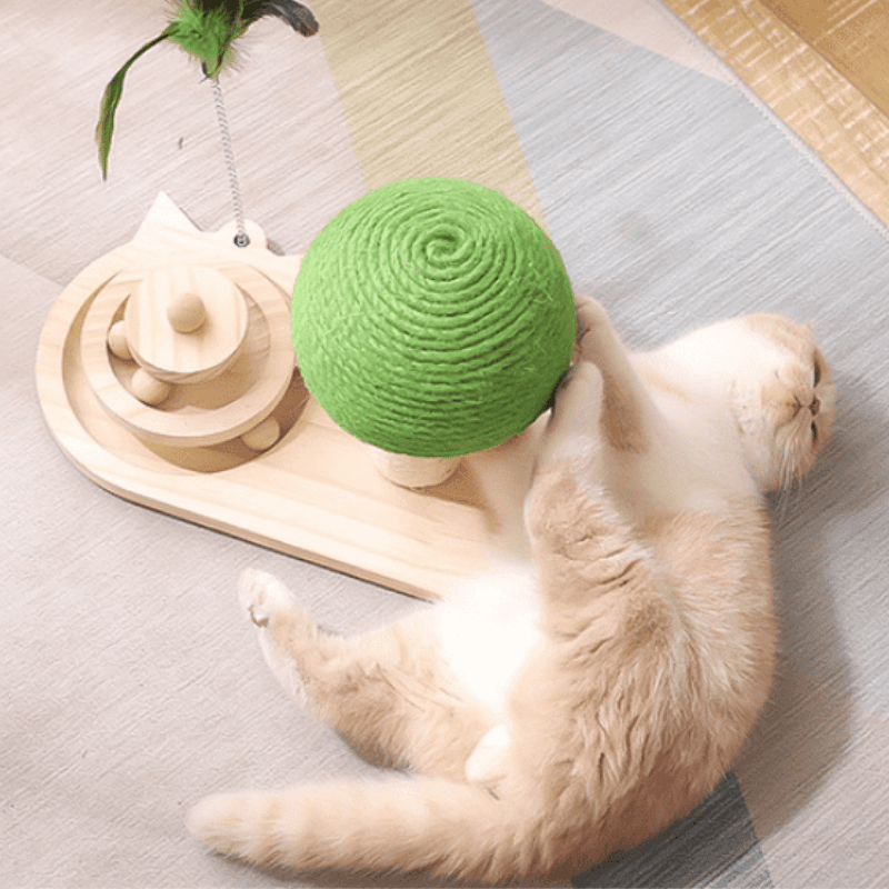 Mushroom Cat Scratching Station