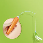 Load image into Gallery viewer, Orbit Feather Interactive Cat Turntable Toy
