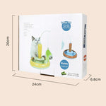 Load image into Gallery viewer, Orbit Feather Interactive Cat Turntable Toy
