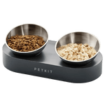 Load image into Gallery viewer, PETKIT Adjustable Stainless Steel Elevated Cat Feeding Bowl System
