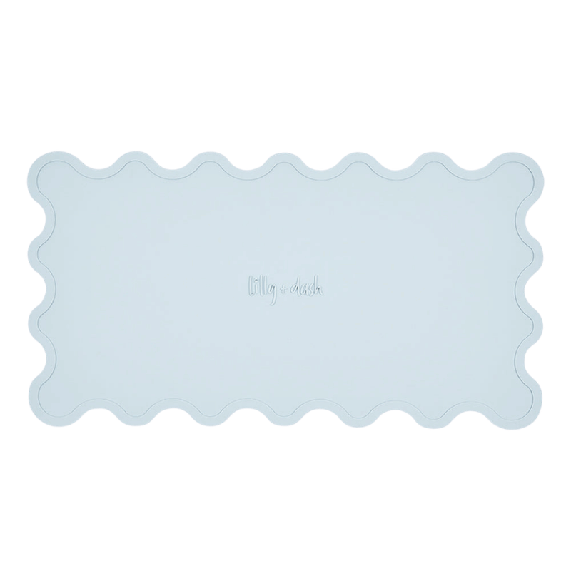 Silicone Cat Placemat Sky Blue
