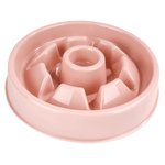Load image into Gallery viewer, Slow Feed Cat Bowl - Floral Maze - Blossom Pink
