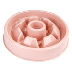 Load image into Gallery viewer, Slow Feeder Cat Bowl - Floral Maze - Blossom Pink
