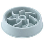 Load image into Gallery viewer, Slow Feeder Cat Bowl - Petal Bloom - Arctic Blue
