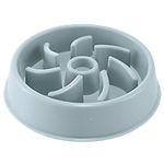 Load image into Gallery viewer, Slow Feeder Cat Bowl - Petal Bloom - Arctic Blue
