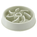 Load image into Gallery viewer, Slow Feeder Cat Bowl - Petal Bloom - Meadow Green
