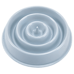 Load image into Gallery viewer, Slow Feeder Cat Bowl - Water Droplet Maze - Arctic Blue
