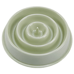 Load image into Gallery viewer, Slow Feeder Cat Bowl - Water Droplet Maze - Meadow Green
