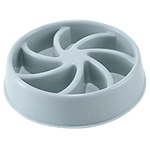 Load image into Gallery viewer, Slow Feeder Cat Bowl - Windmill Flow - Arctic Blue
