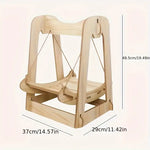 Load image into Gallery viewer, Wooden Rocking Hammock
