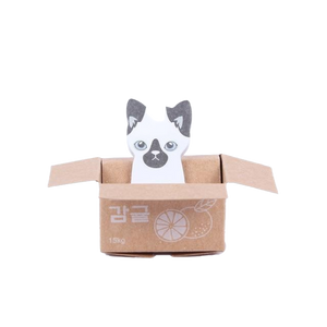 3D cat sticky memo pad - benny