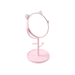 Cat ears vanity mirror and jewellery holder