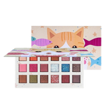 Load image into Gallery viewer, 18-colour cat eyeshadow palette
