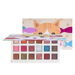 18-colour cat eyeshadow palette