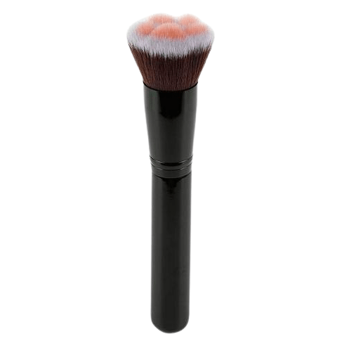 Cat paw makeup brush - black