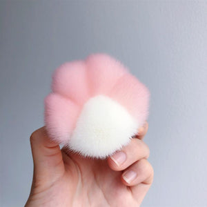 Cat paw makeup powder brush