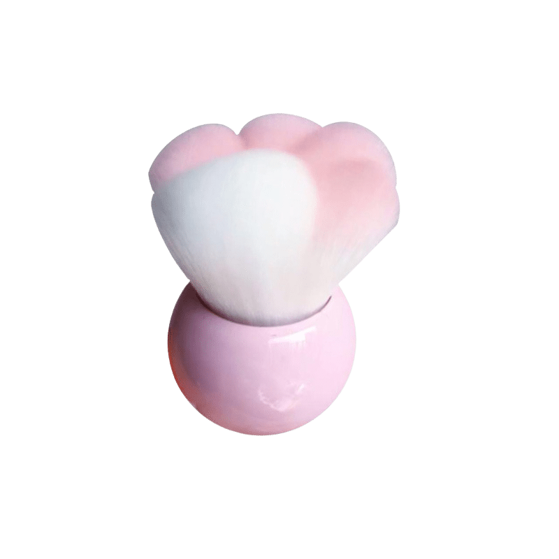 Cat paw makeup powder brush