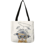 Load image into Gallery viewer, Cat portrait tote bag - mulder
