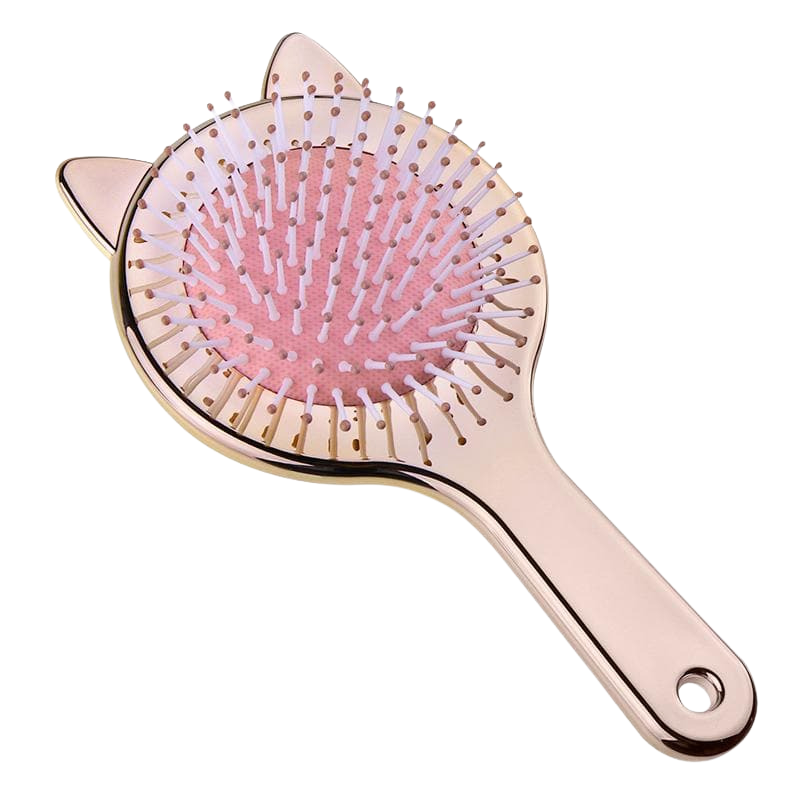 Cat-shaped hairbrush