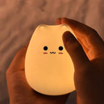 Load image into Gallery viewer, Cat-shaped LED nightlight
