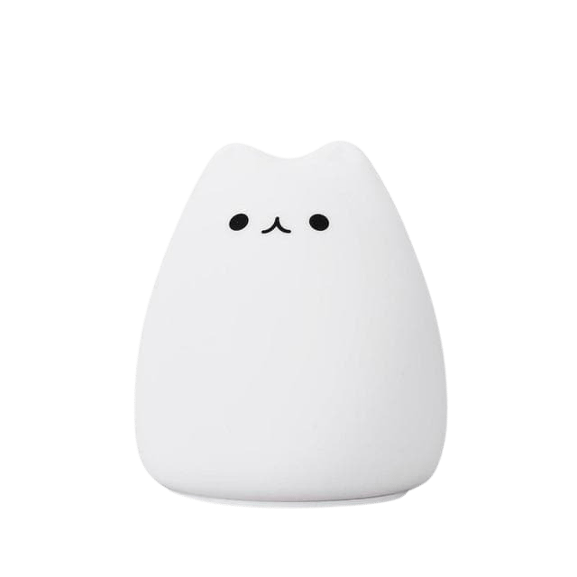 Cat-shaped LED nightlight - confident