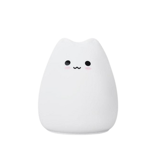 Cat-shaped LED nightlight - shy