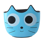 Load image into Gallery viewer, Cat-shaped storage container - blue
