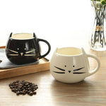 Load image into Gallery viewer, Cat-shaped porcelain mugs
