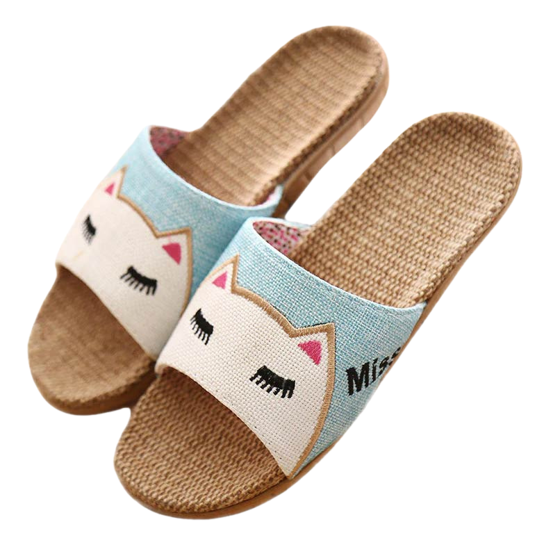 Cute cat face sandals