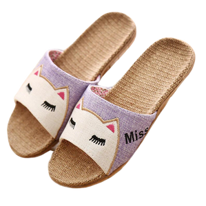 Cute cat face sandals