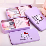 Load image into Gallery viewer, Hello Kitty 7-piece makeup brush set
