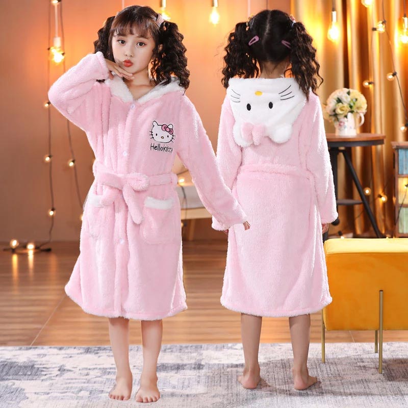 Hello Kitty bath robe - kids