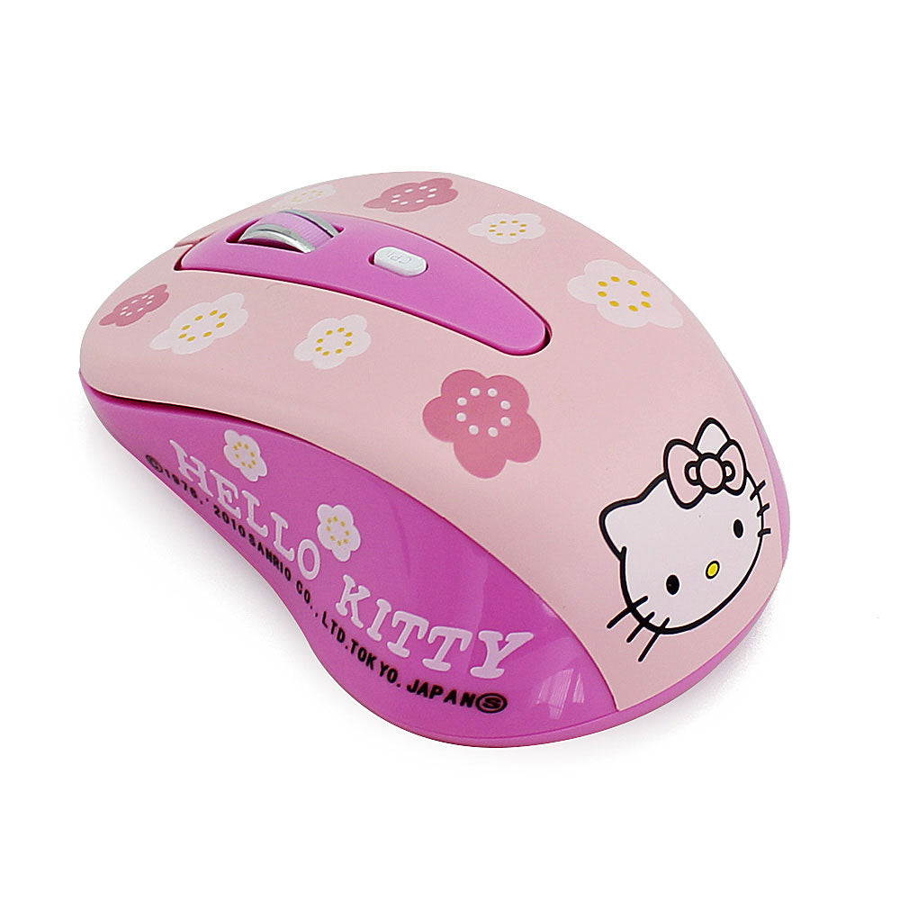 Hello Kitty ergonomic wireless computer mouse