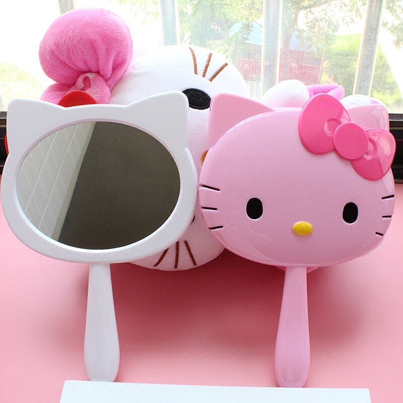 Hello Kitty handheld vanity mirrors